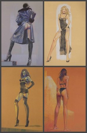 Постер к The Model - Milo Manara